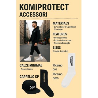 Komiprotect Minimal Streetwear Socks | Urban Comfort & E-Scooter Use